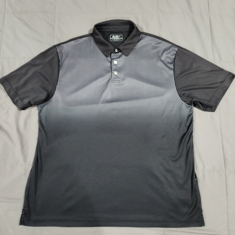 Hogan Black Gradient Polo Shirt